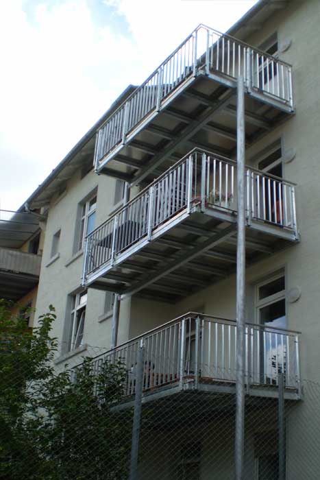 Stahlbalkon von Wentz Metallbau