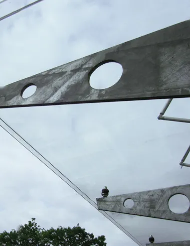 Stahlbau-Referenzprojekt von Wentz Metallbau